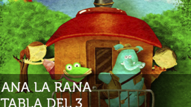 Imagen de Ana la rana: Tabla del 3