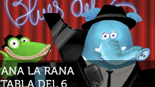 Imagen de Ana la rana: Tabla del 6