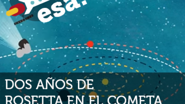 Imagen de Dos años de Rosetta en el cometa