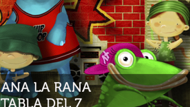 Imagen de Ana la rana: Tabla del 7