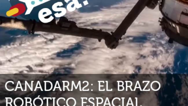Imagen de Canadarm2: el brazo robótico espacial