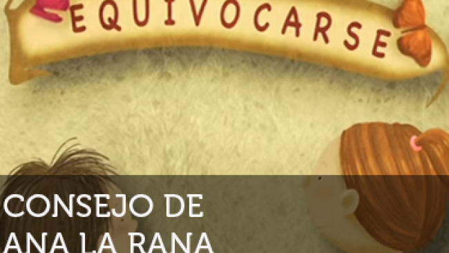 Imagen de Ana la Rana: Equivocarse