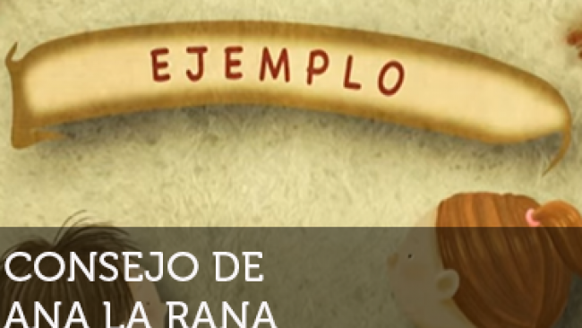 Imagen de Ana la Rana: Ejemplo
