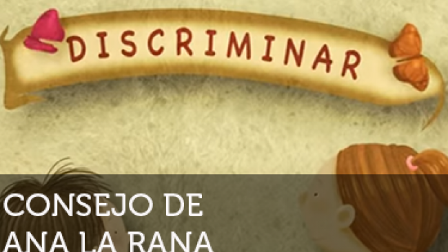 Imagen de Ana la rana: Discriminar
