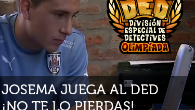 Imagen de Josema jugando al DED